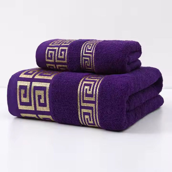 Premium mjukt tygshandduksset 2-pack