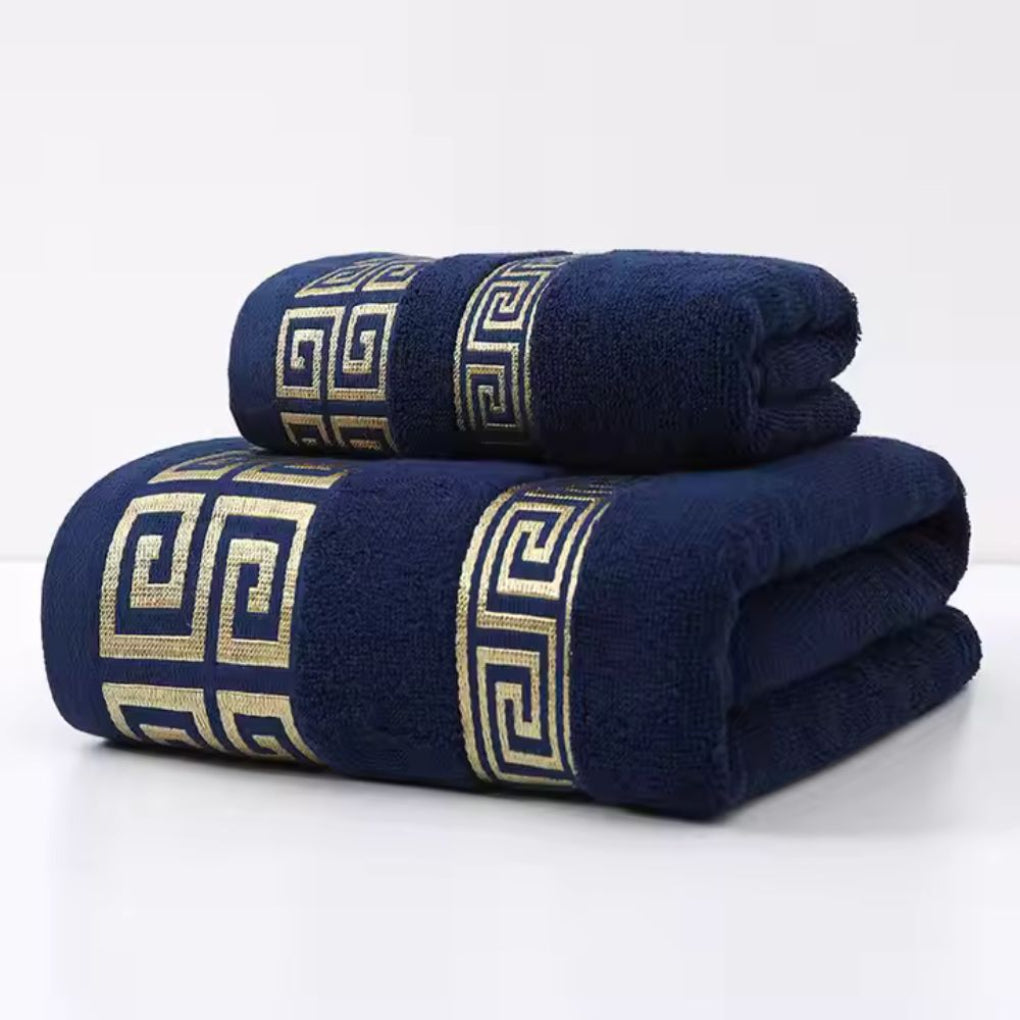 Premium mjukt tygshandduksset 2-pack