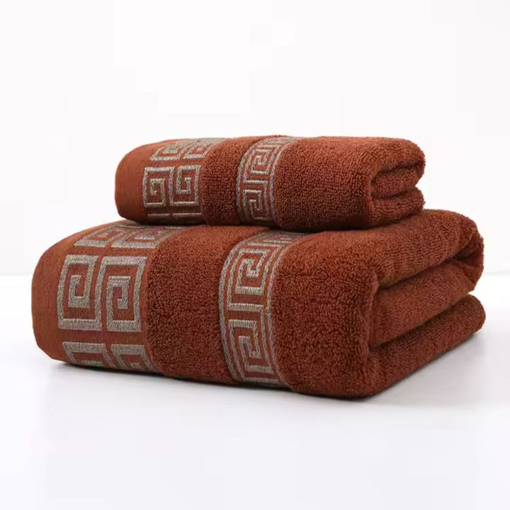 Premium mjukt tygshandduksset 2-pack