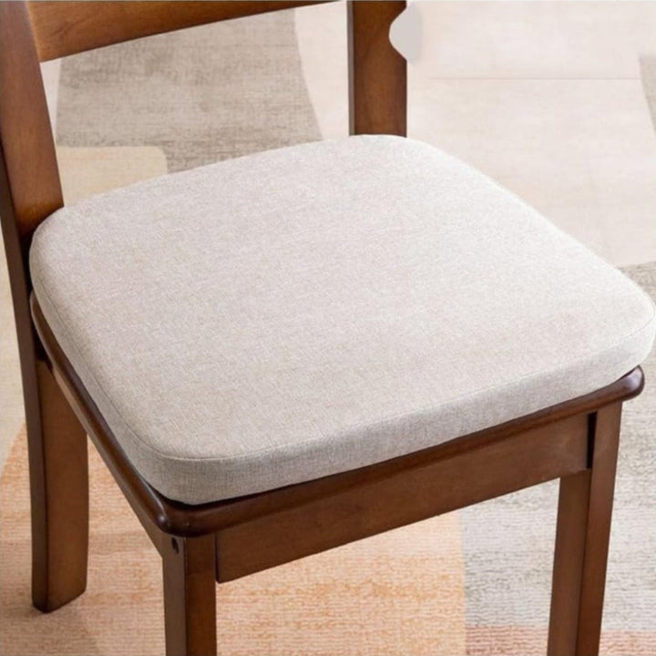Ergonomisk siddepude i blødt stof med svamp