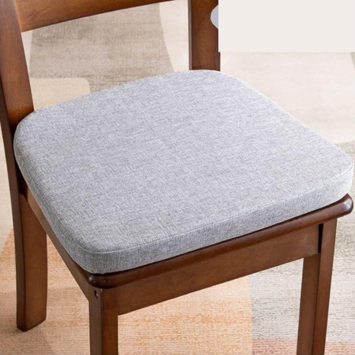 Ergonomisk siddepude i blødt stof med svamp