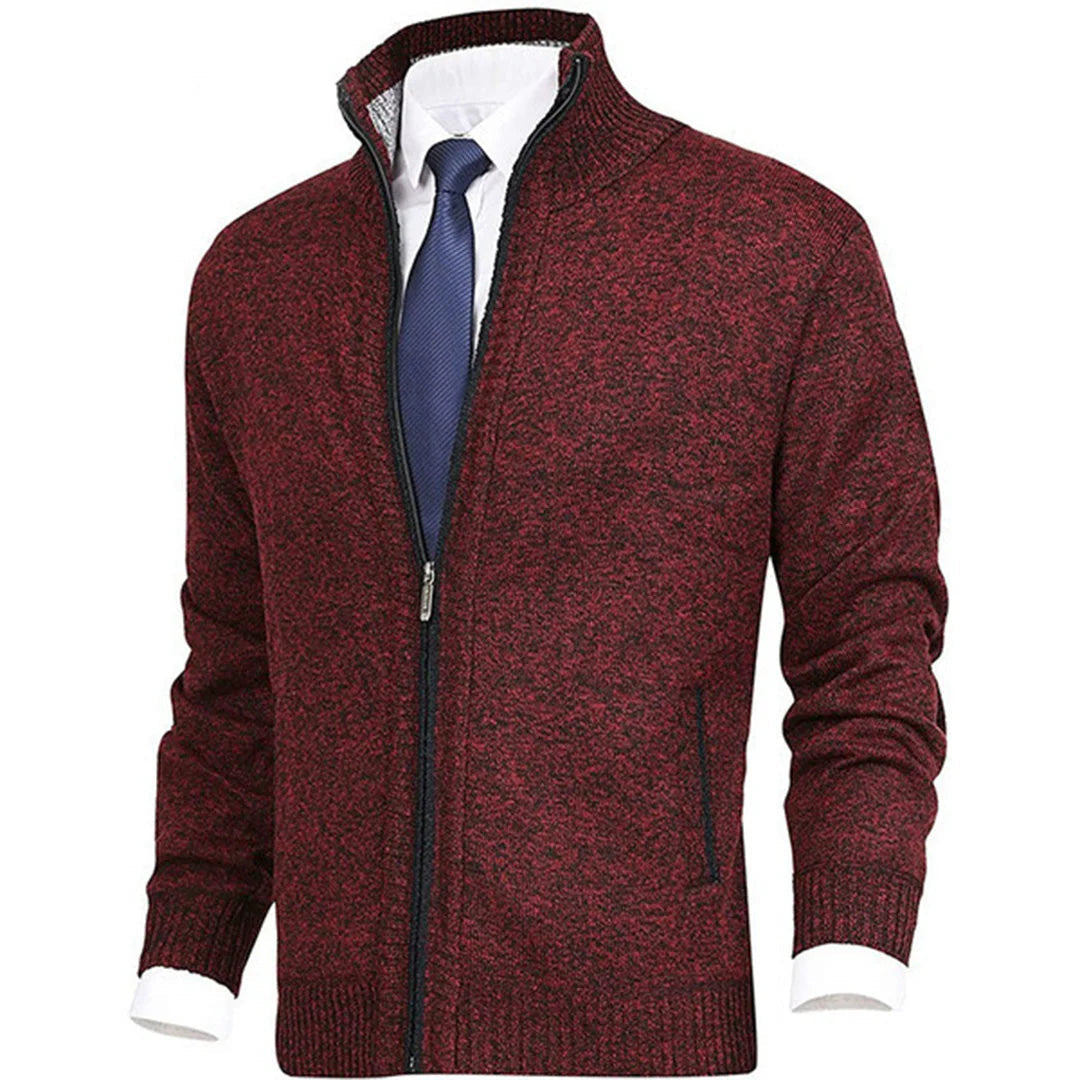 Fleece Zip Vest för herrar Värme och mångsidighet för komfort i vardagen