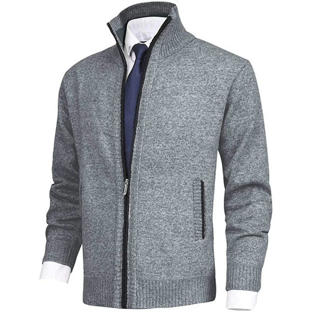 Fleece Zip Vest för herrar Värme och mångsidighet för komfort i vardagen