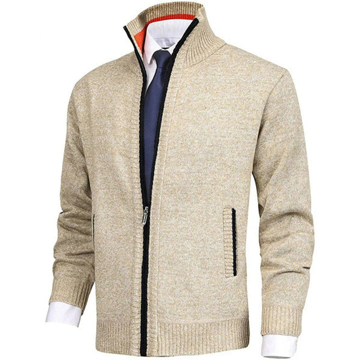 Fleece Zip Vest för herrar Värme och mångsidighet för komfort i vardagen