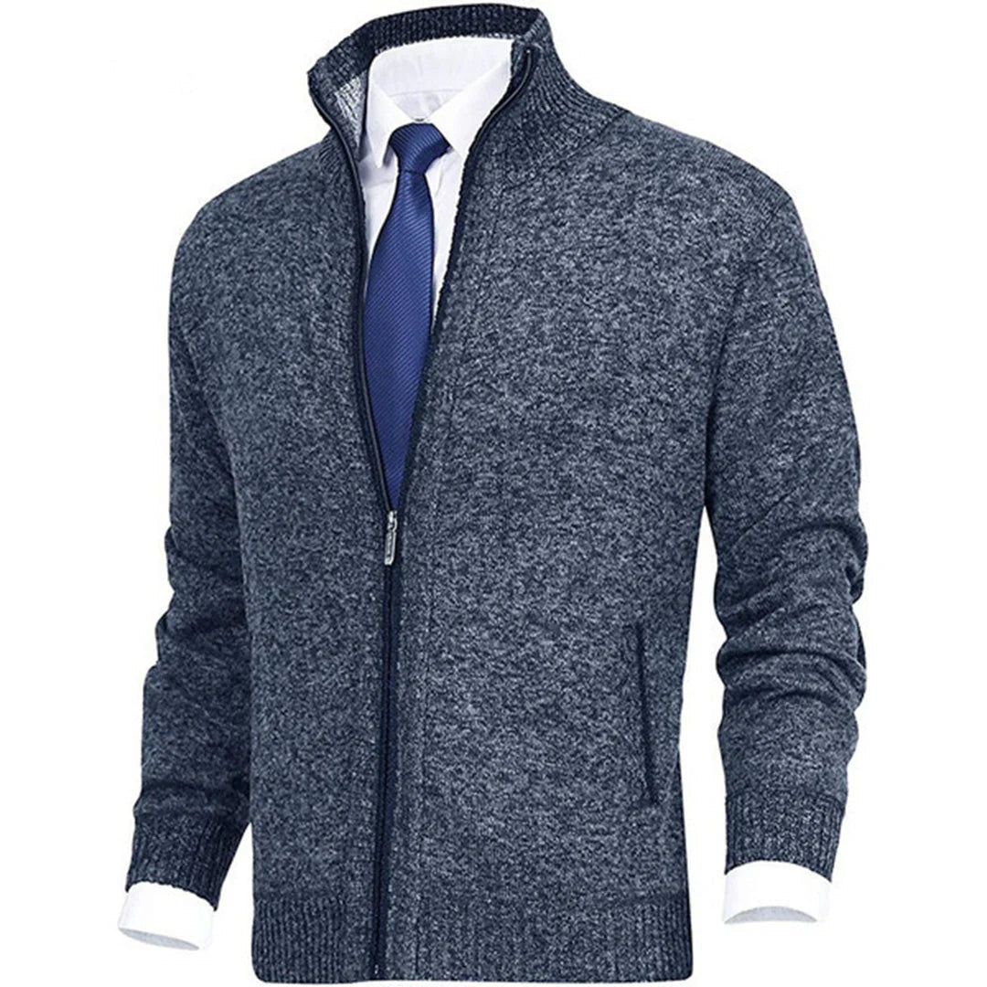 Fleece Zip Vest för herrar Värme och mångsidighet för komfort i vardagen