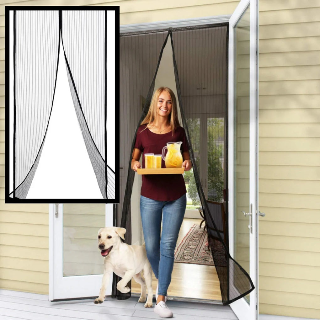 Magnetisk skärmdörr – Handsfree insektsbarriär