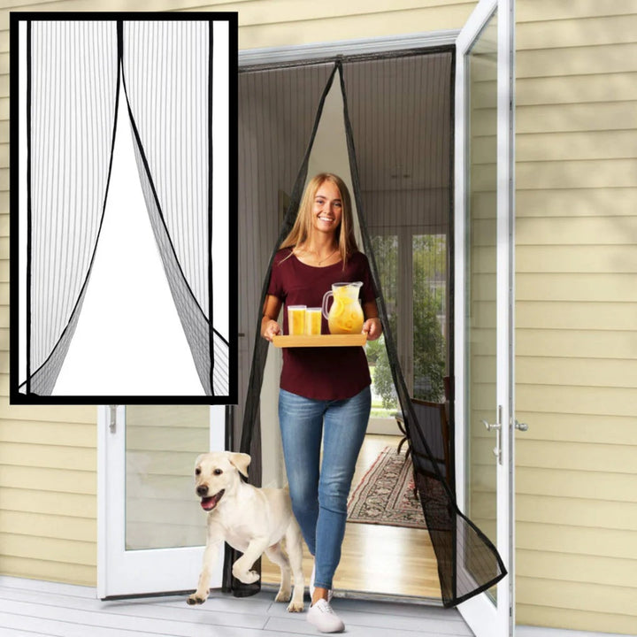 Magnetisk skärmdörr – Handsfree insektsbarriär