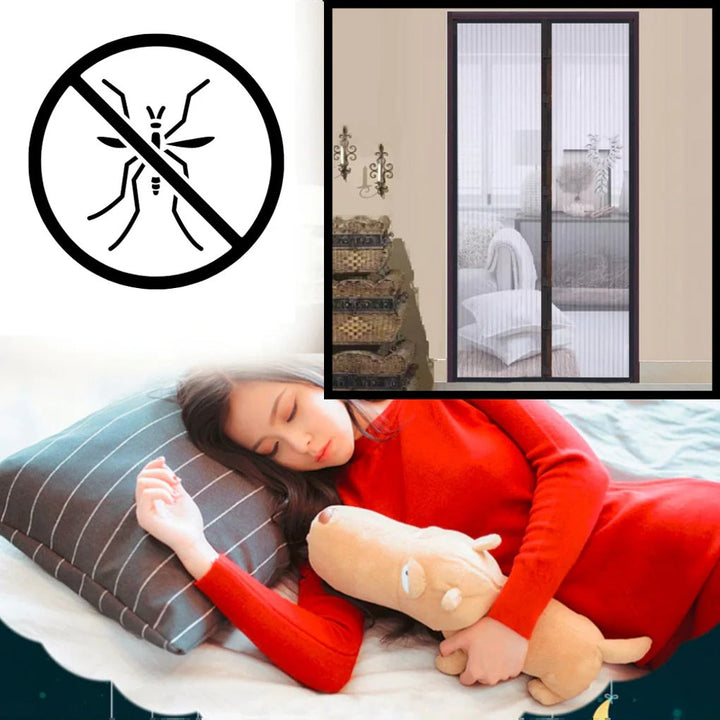 Magnetisk skärmdörr – Handsfree insektsbarriär