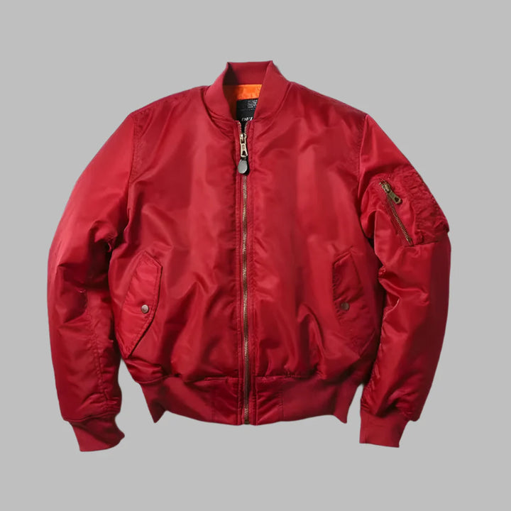 Klassisk bomberjakke til kvinder, unisex