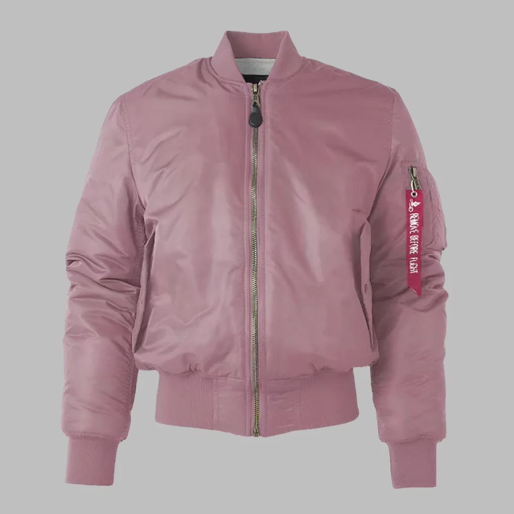 Klassisk bomberjakke til kvinder, unisex