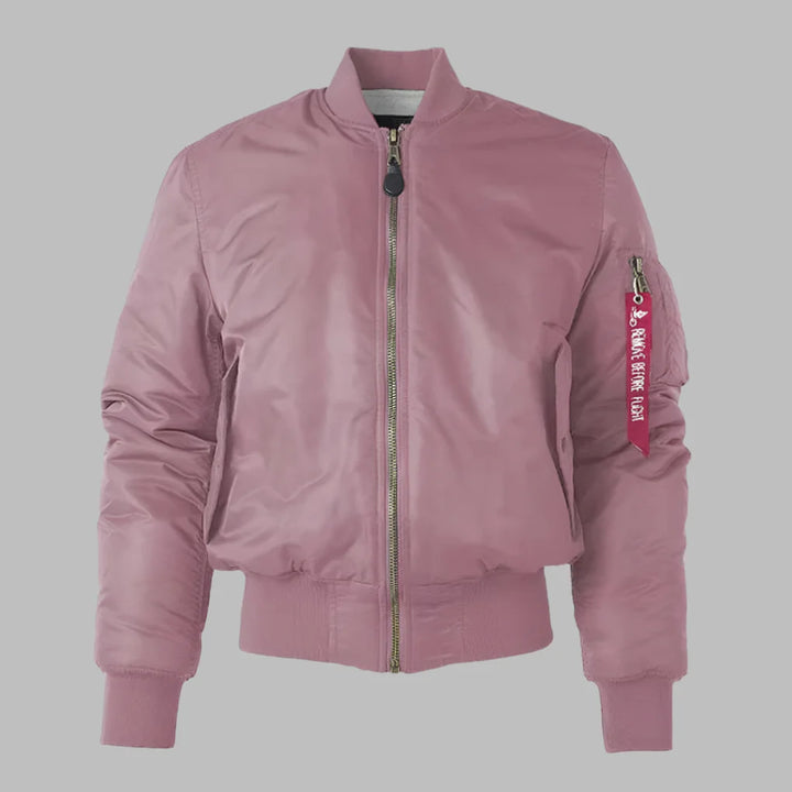 Klassisk bomberjakke til kvinder, unisex