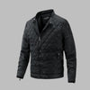 Elegant quiltet overgangsjakke for menn