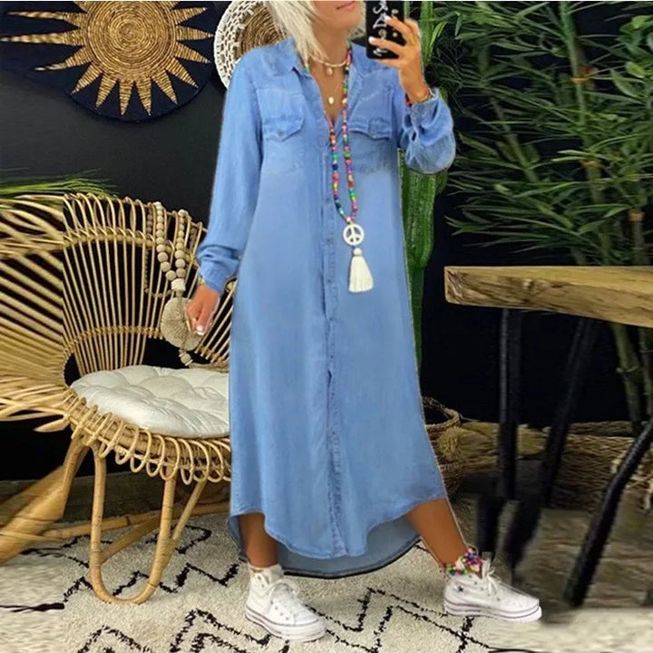 MiaSofias denimklänning