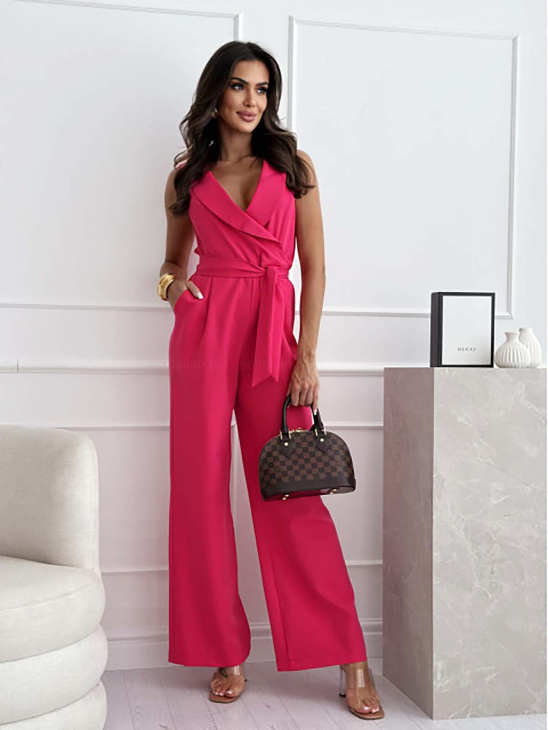 Elegant jumpsuit för kvinnor med smickrande passform