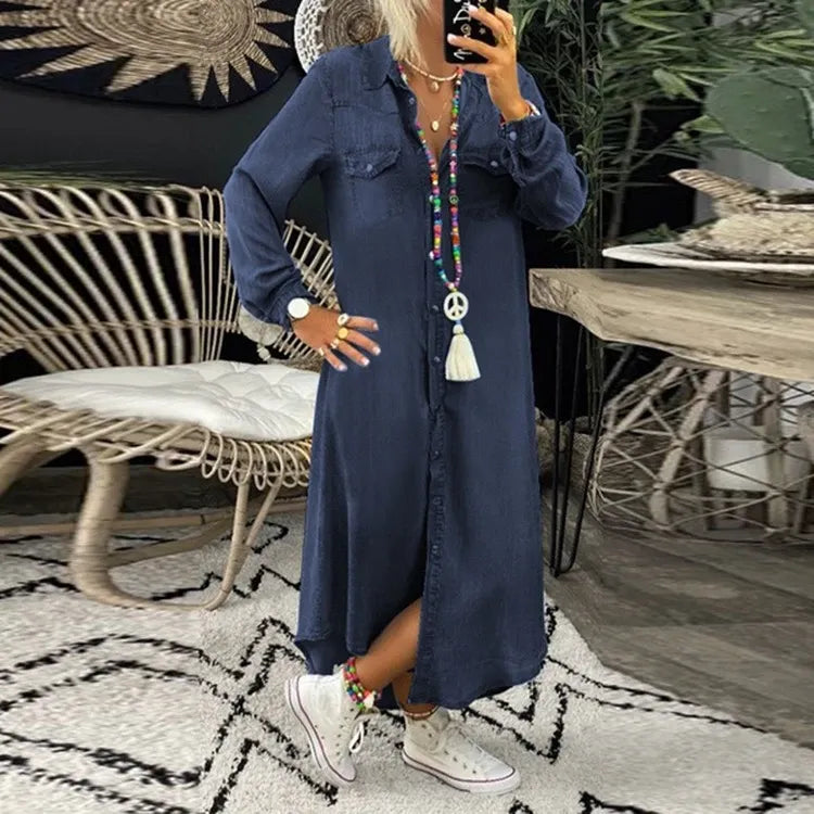 MiaSofias denimklänning