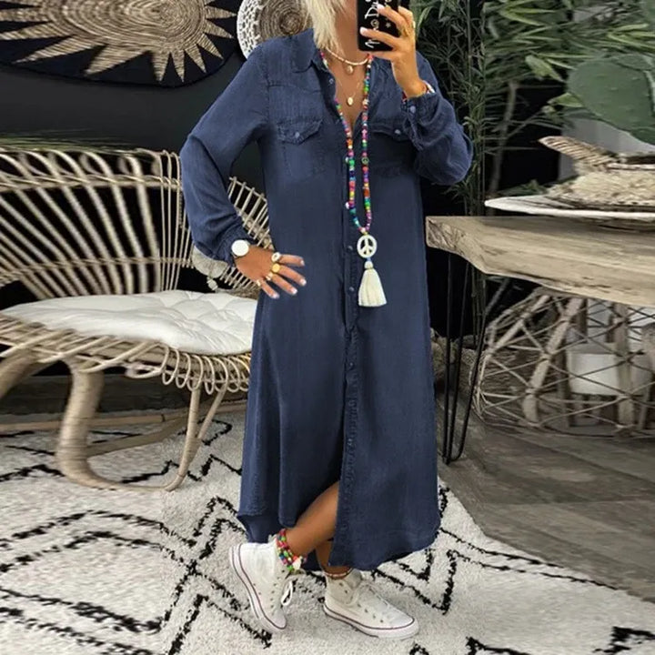 MiaSofias denimklänning