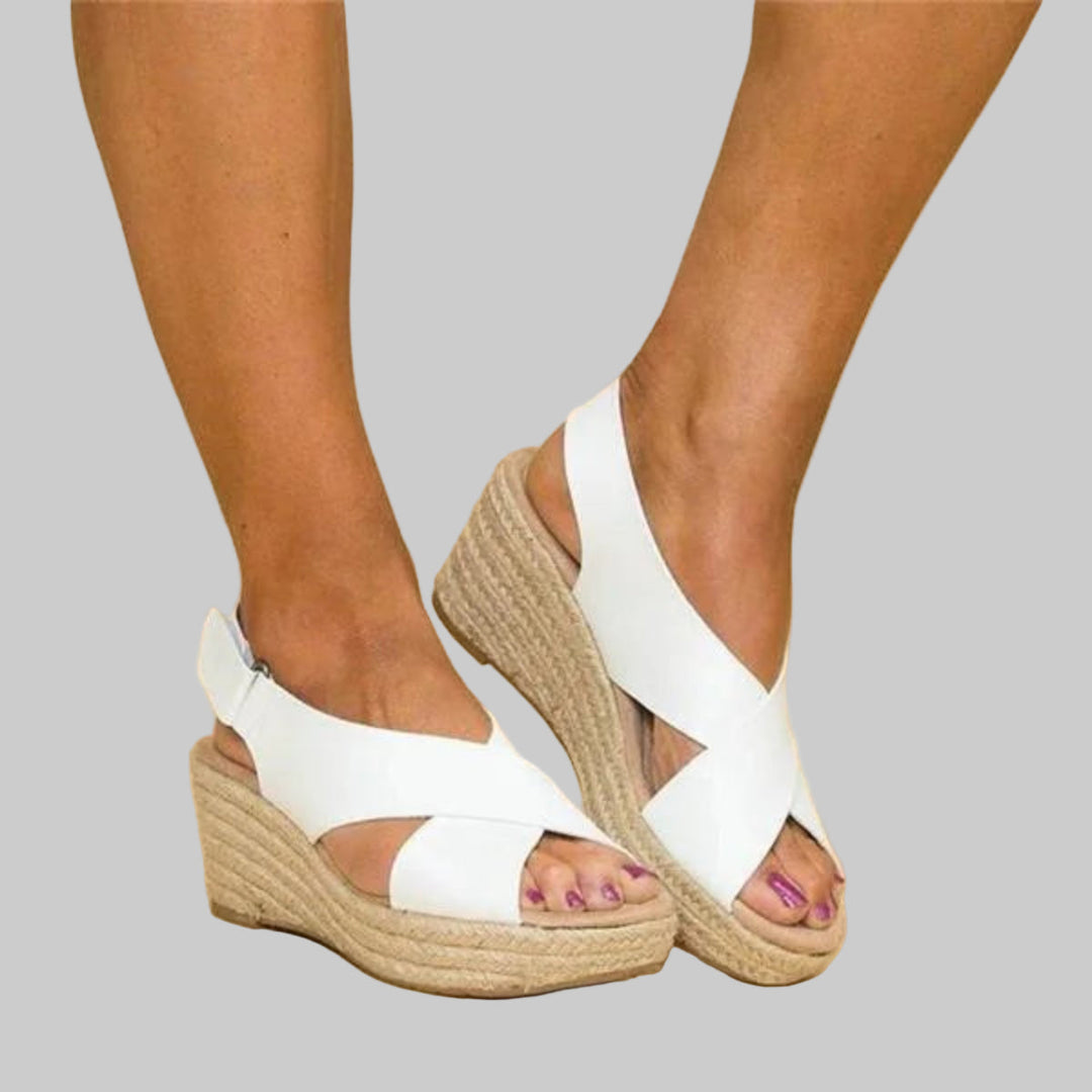 Kvinne kileespadrillos