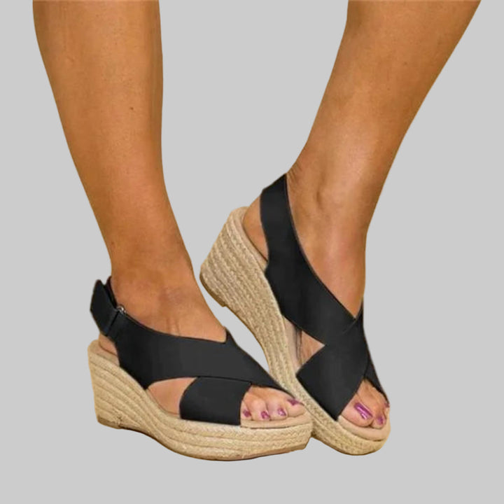 Kvinne kileespadrillos