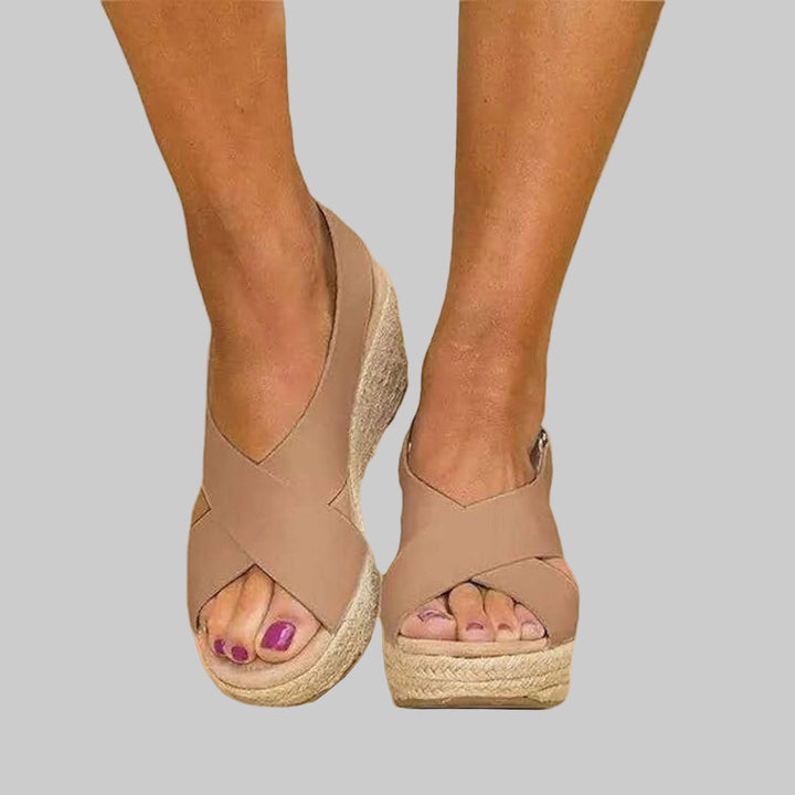 Kvinne kileespadrillos
