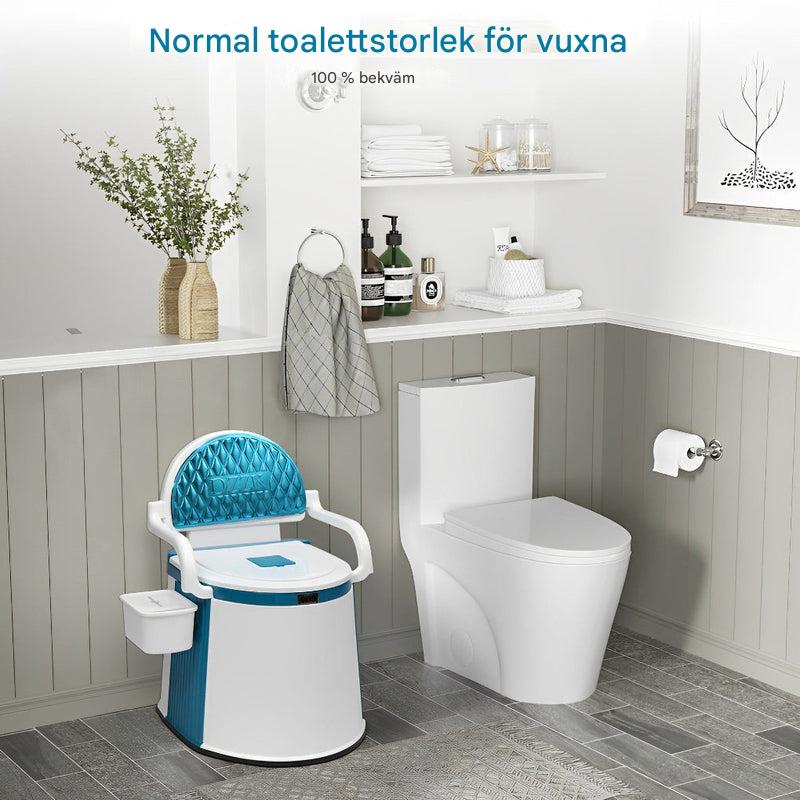 Bærbar toilet til voksne og ældre