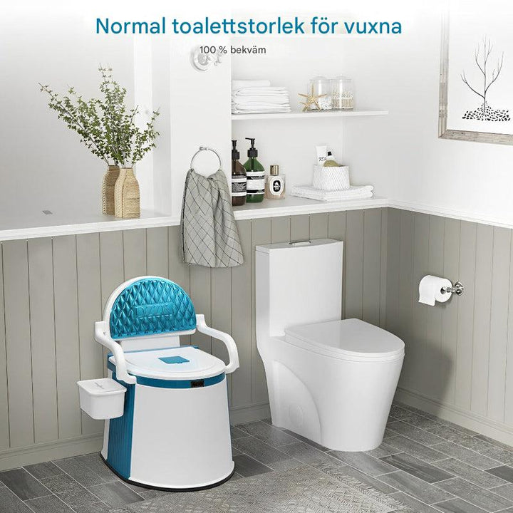Bærbar toilet til voksne og ældre