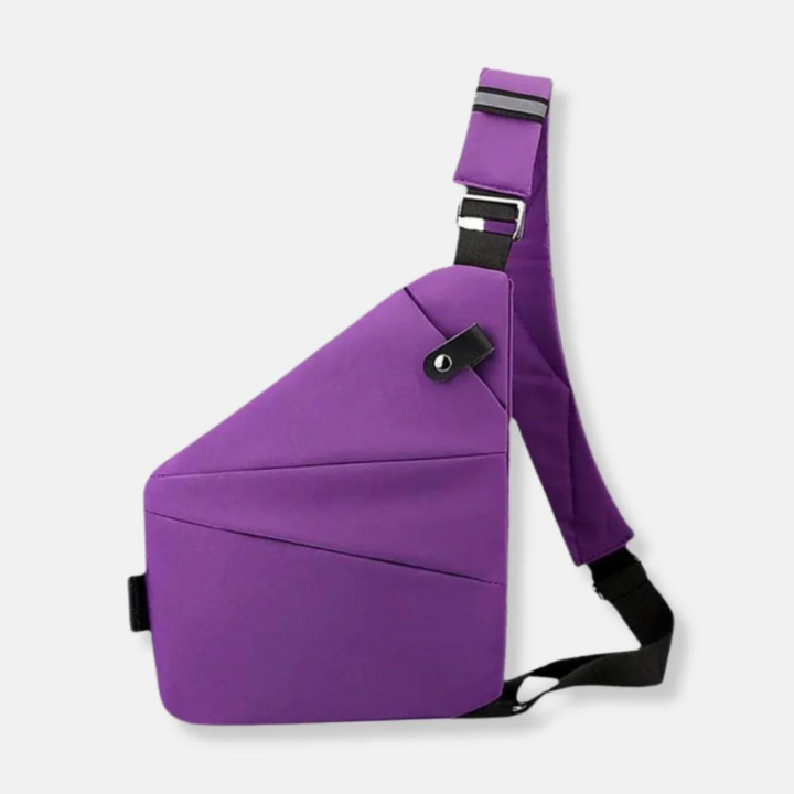Stöldskyddad crossbody-resväska – säker, lätt och handsfree-organiserare för stads- och vardagsbruk