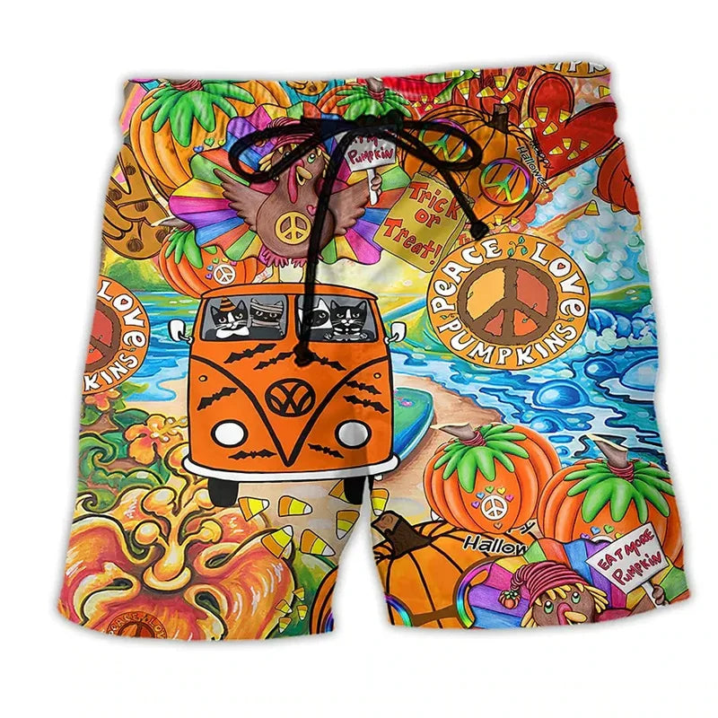 Herrbadeshorts med klassisk passform och modern stil