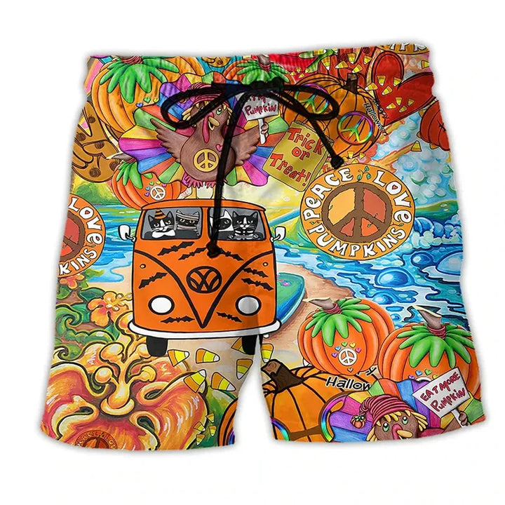 Herrbadeshorts med klassisk passform och modern stil