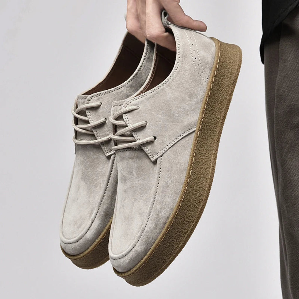 Herrsneakers i mocka – snygga och mångsidiga