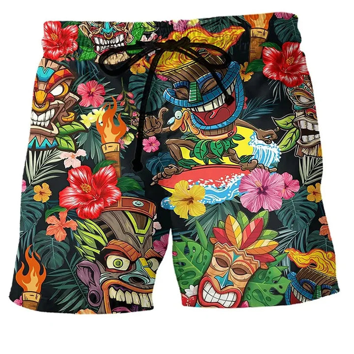 Herrbadeshorts med klassisk passform och modern stil
