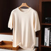 Herr-T-shirt med rund hals – Elevated Basics för vardagsbruk