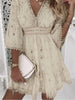 Boho sommerkjole med broderi
