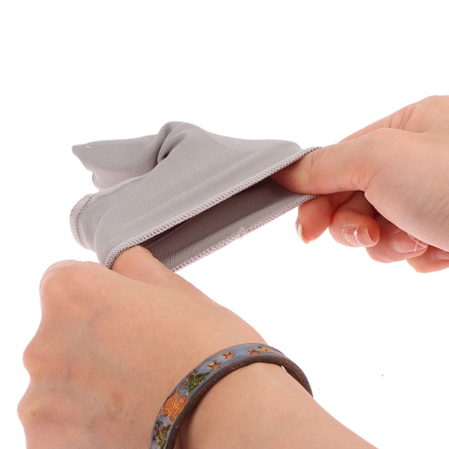 Ortopedisk tåseparator med gelkudde