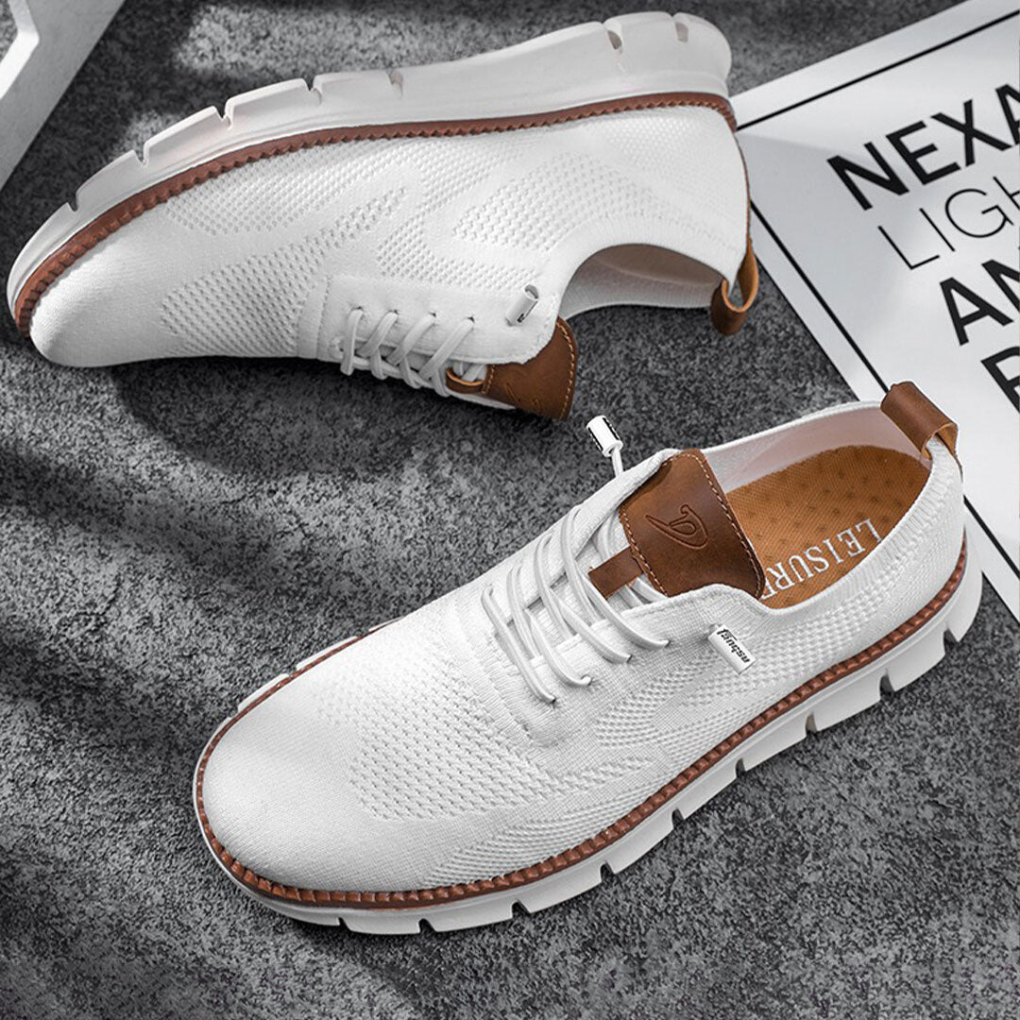 Herrers åndbare og stilfulde sneakers i mesh
