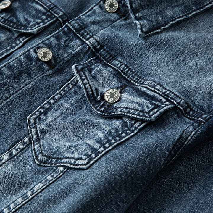 Klassisk denim møder bikerattitude