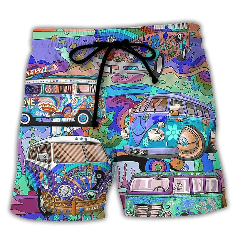 Herrbadeshorts med klassisk passform och modern stil