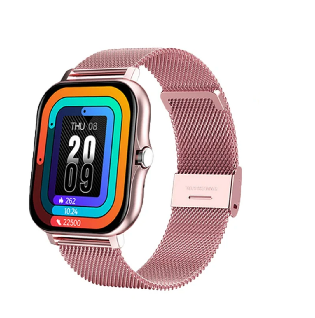 Elegant smartklokke med helsesporing for damer
