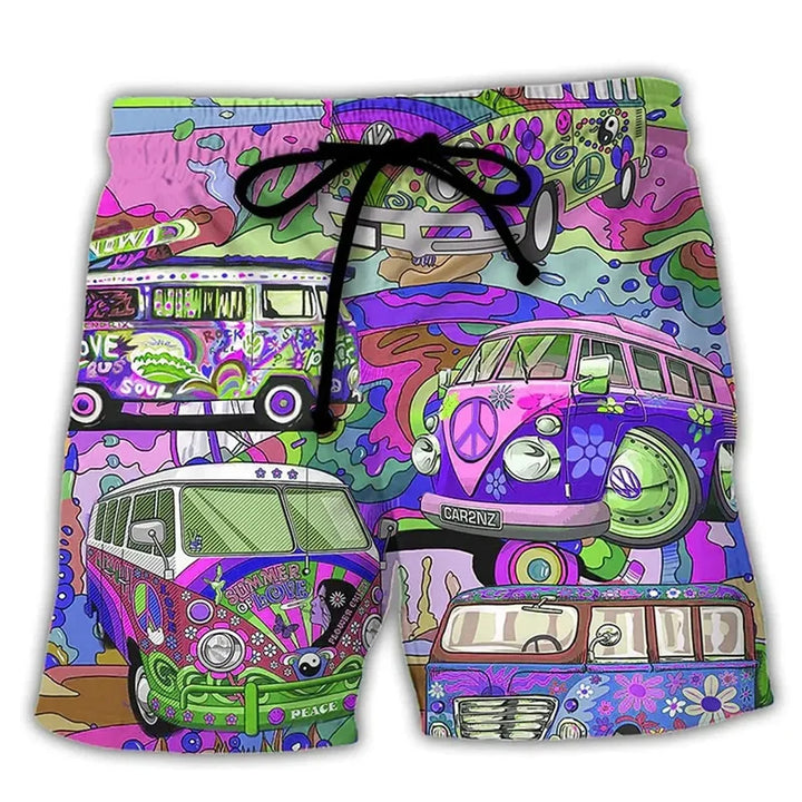 Herrbadeshorts med klassisk passform och modern stil
