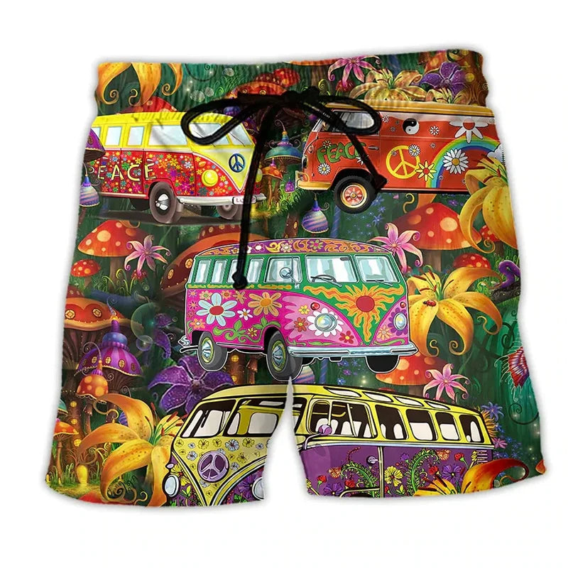 Herrbadeshorts med klassisk passform och modern stil