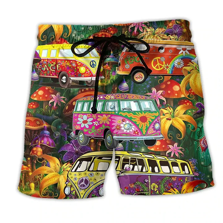 Herrbadeshorts med klassisk passform och modern stil