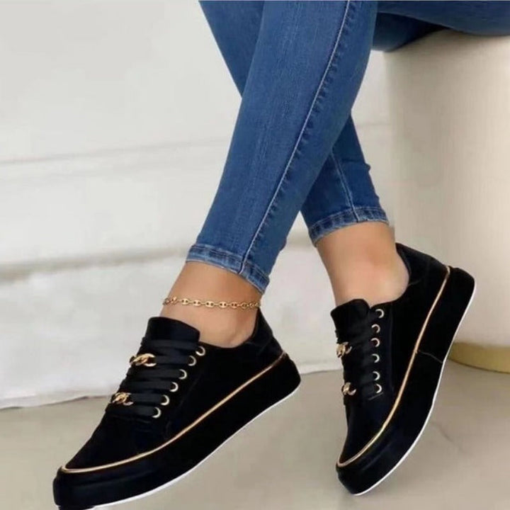 Trendy sneakers til kvinder med moderne streetstyle