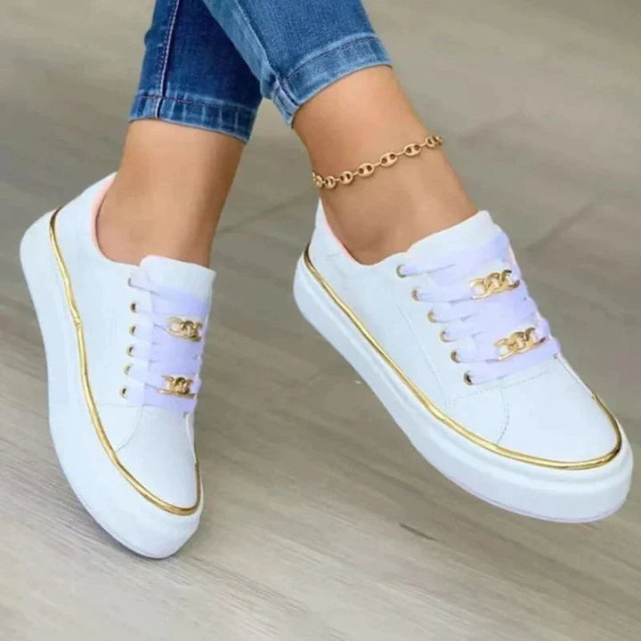 Trendy sneakers til kvinder med moderne streetstyle