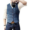 Herre jeansvest