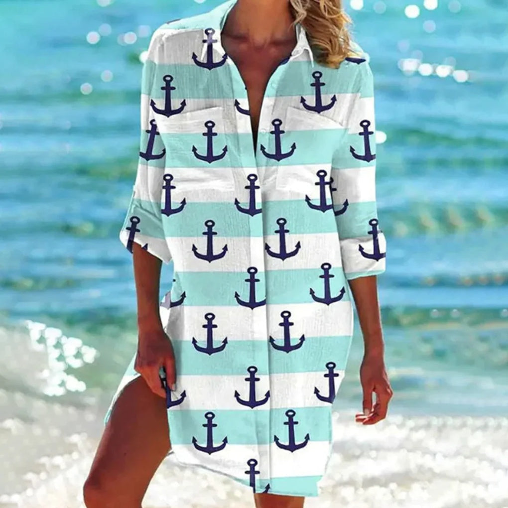 Damsommerskjorte – Avslappet design