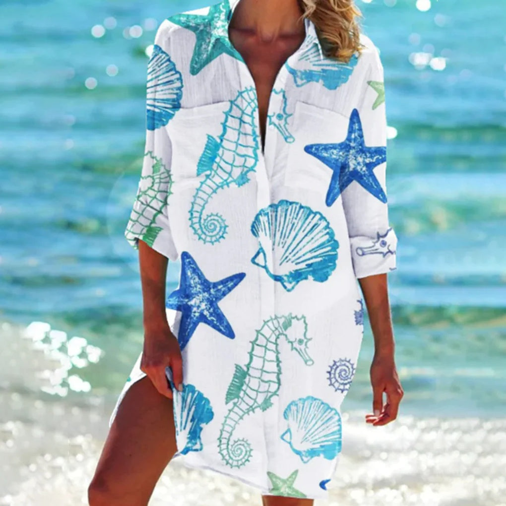 Damsommerskjorte – Avslappet design