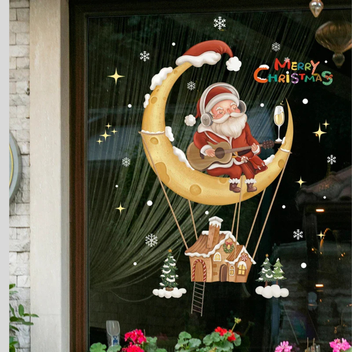 Fönsterklistermärken – Julutgåva