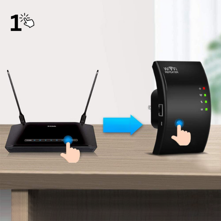 Trådløse WiFi-signalforsterker