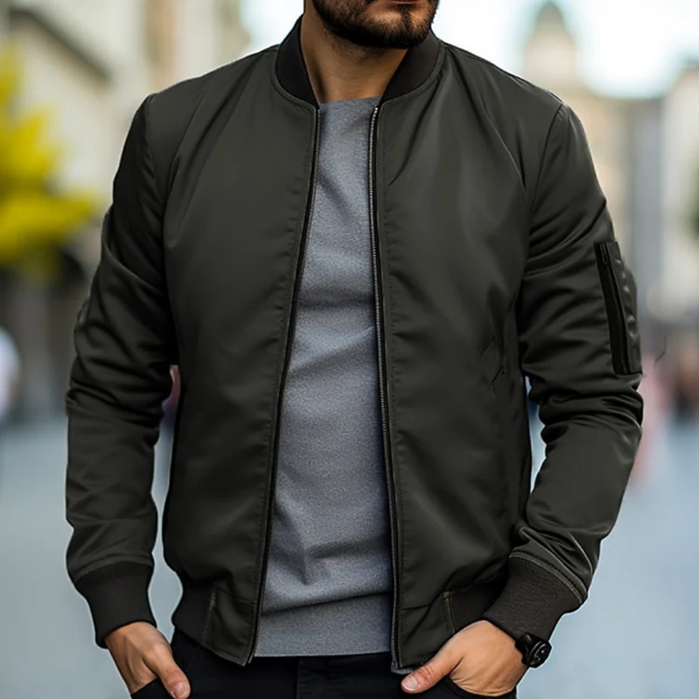 Trendy bomberjakke for menn