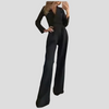 Breda damjumpsuit med skulderbånd – Pen silhuett