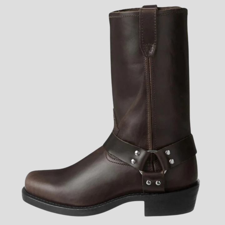 Cowboystövlar i vintagestil för män